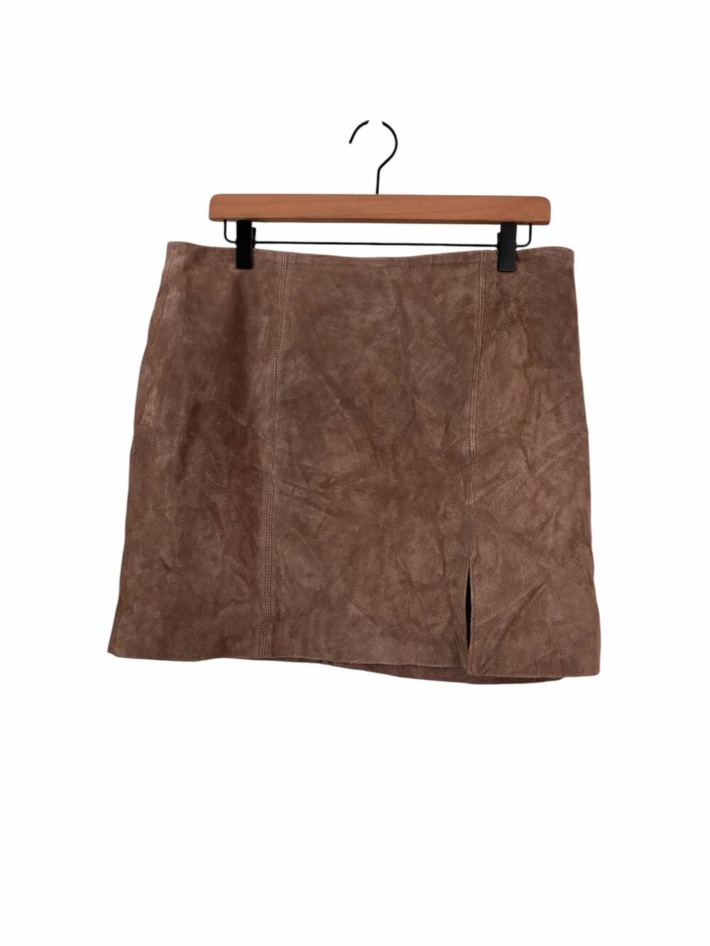 BLANKNYC Womens 100% Leather Mini Skirt Size 31